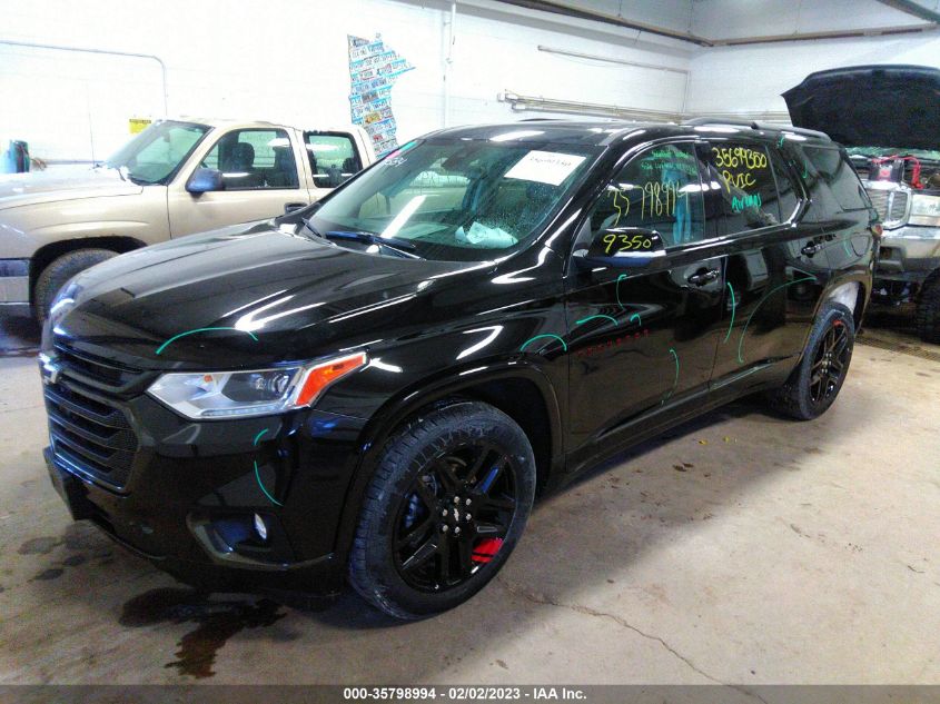 2021 CHEVROLET TRAVERSE PREMIER VIN: 1GNEVKKW2MJ208117