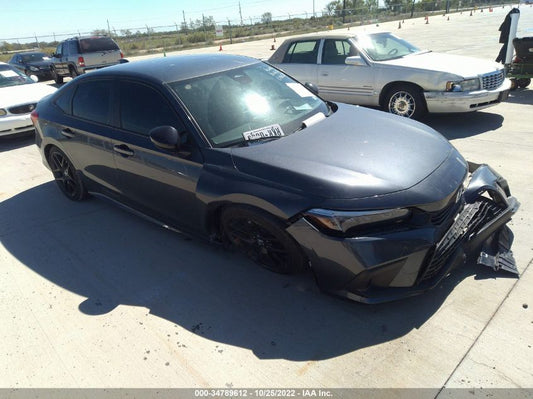 2022 HONDA CIVIC SEDAN SPORT VIN: 2HGFE2F55NH551653