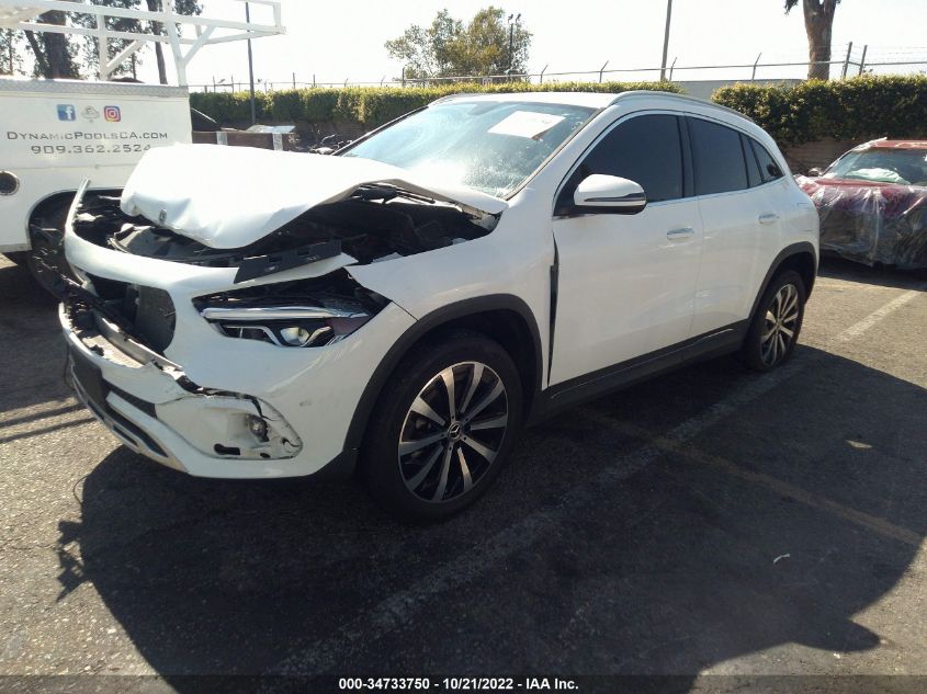 2021 MERCEDES-BENZ GLA GLA 250 VIN: W1N4N4GB2MJ222646