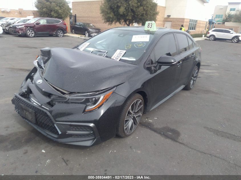 2022 TOYOTA COROLLA XSE/APEX XSE VIN: JTDT4MCEXNJ093109