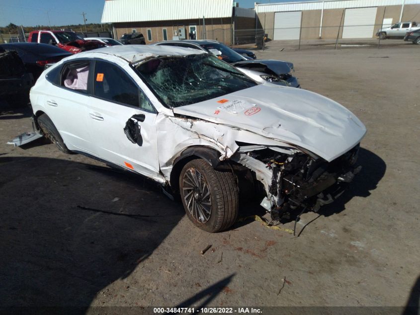 2021 HYUNDAI SONATA HYBRID SEL VIN: KMHL34JJ5MA024941