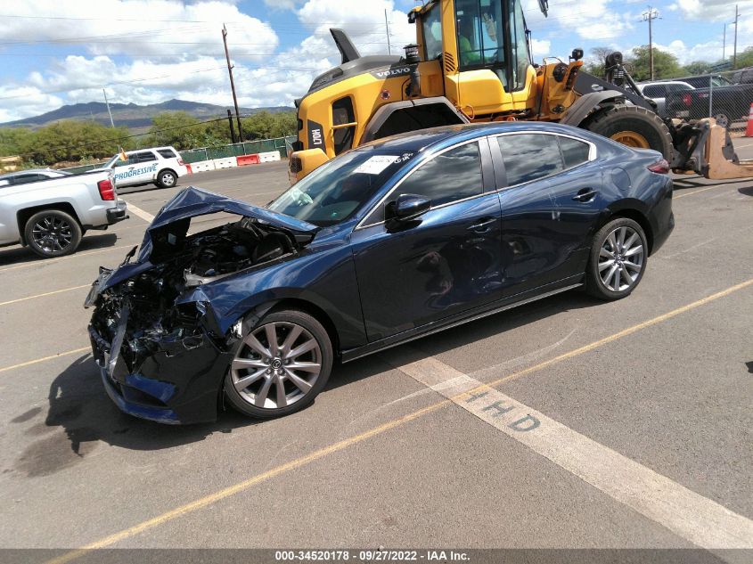 2022 MAZDA MAZDA3 SEDAN SELECT VIN: 3MZBPABL6NM300015