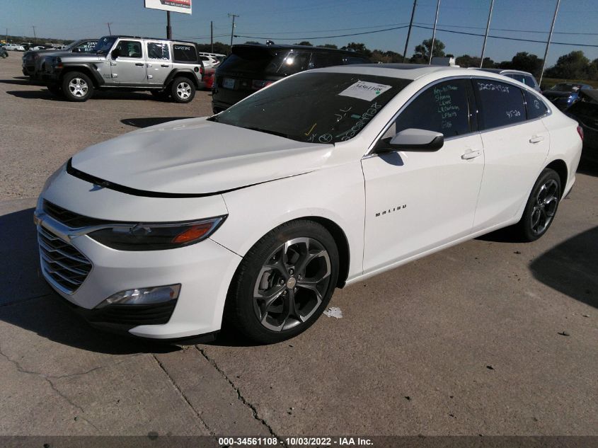 2022 CHEVROLET MALIBU LT VIN: 1G1ZD5ST4NF130764