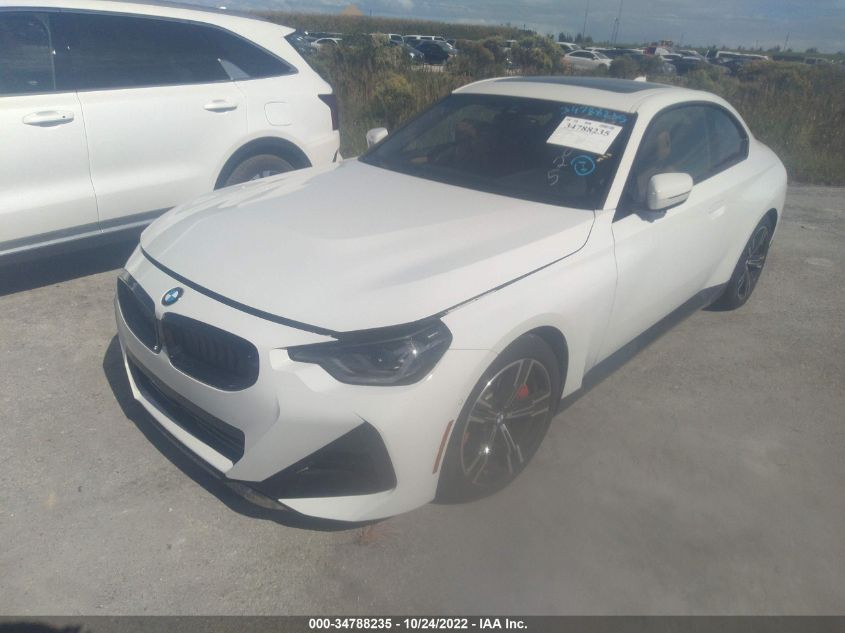 2022 BMW 2 SERIES 230I VIN: 3MW23CM08N8C46025