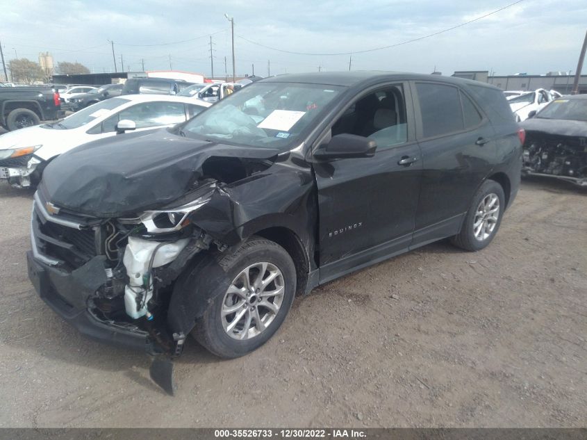 2020 CHEVROLET EQUINOX LS VIN: 2GNAXHEV1L6217563