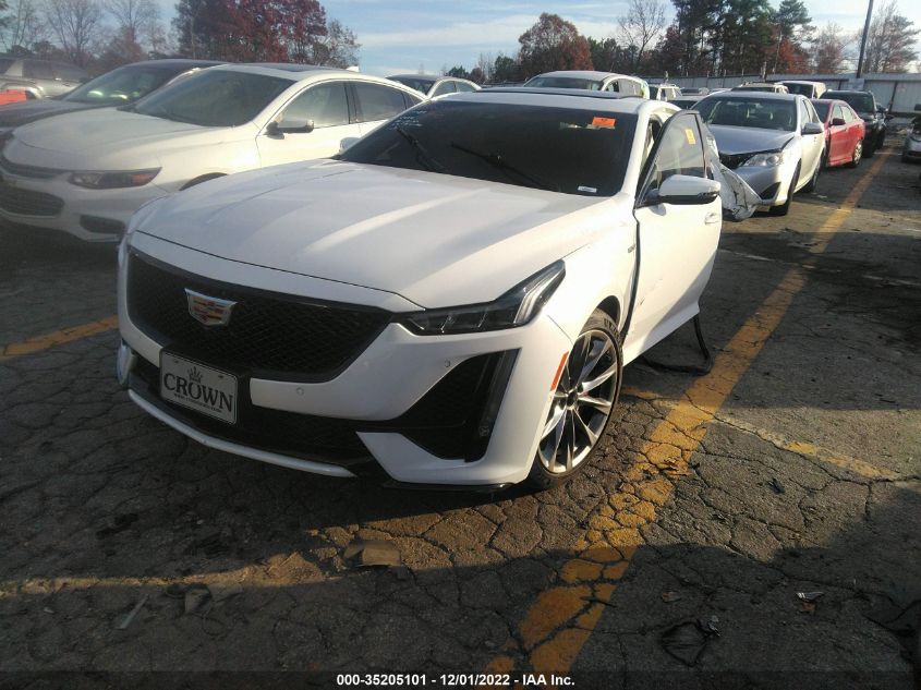 2021 CADILLAC CT5 V-SERIES VIN: 1G6DR5RW4M0131081