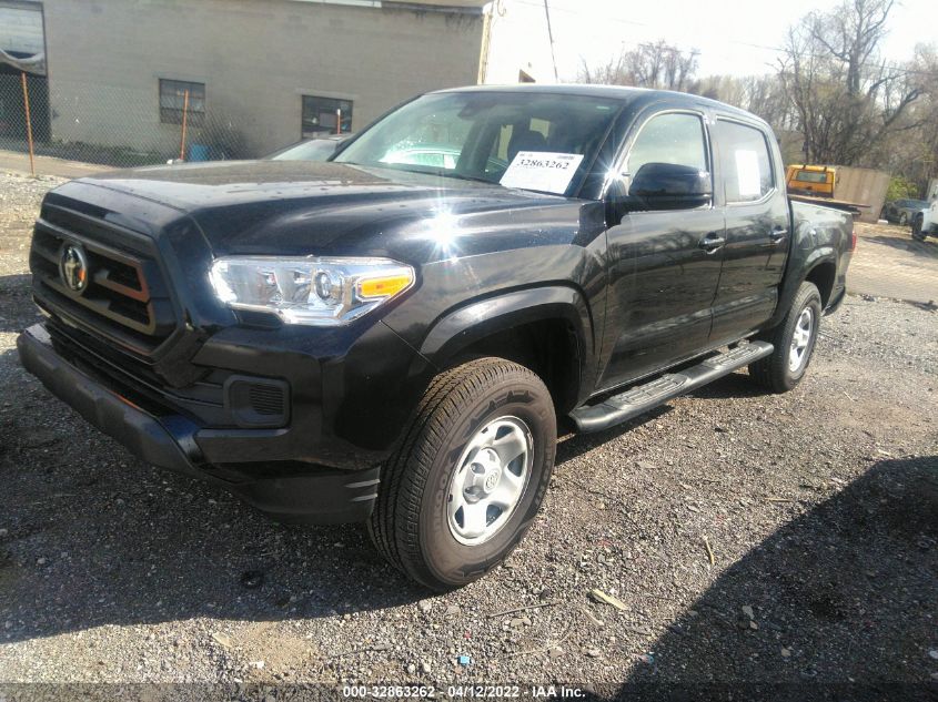 2022 TOYOTA TACOMA 4WD SR/SR5/TRD SPORT VIN: 3TMCZ5AN6NM457958