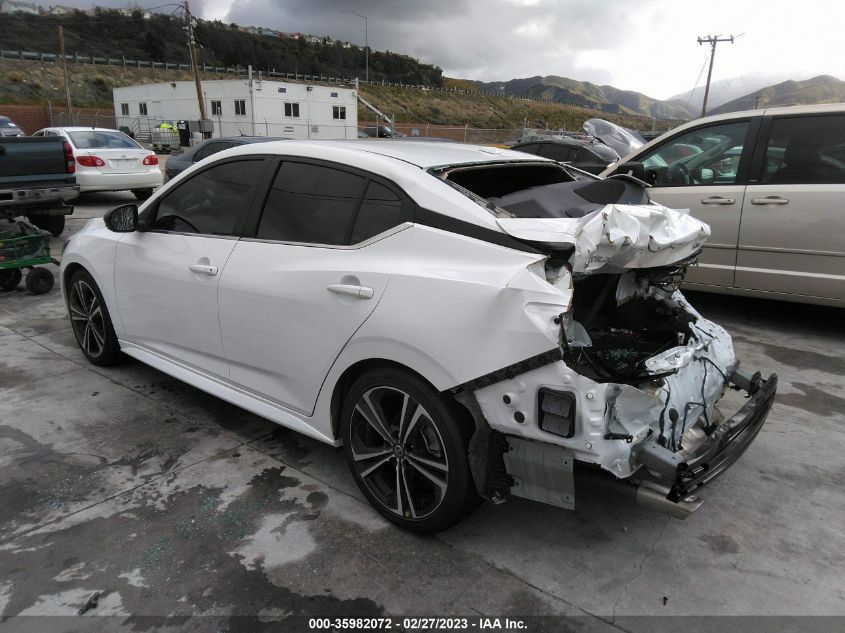 2022 NISSAN SENTRA SR VIN: 3N1AB8DV4NY205503