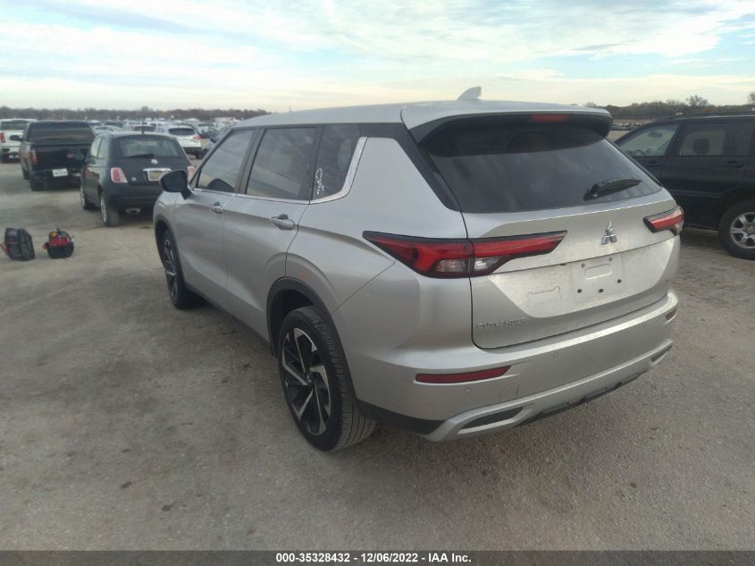 2022 MITSUBISHI OUTLANDER SE VIN: JA4J3UA8XNZ066012