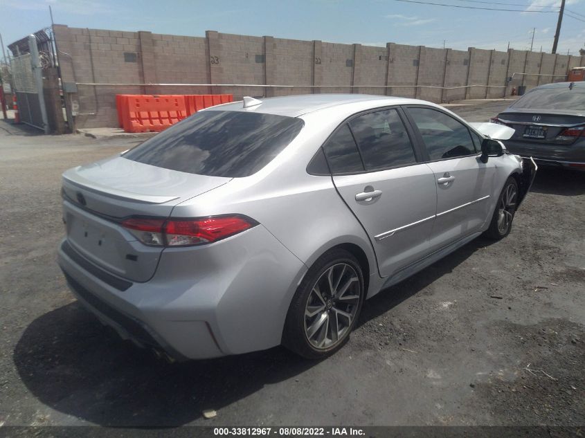 2021 TOYOTA COROLLA SE/NIGHTSHADE/APEX SE VIN: 5YFS4MCE8MP079005