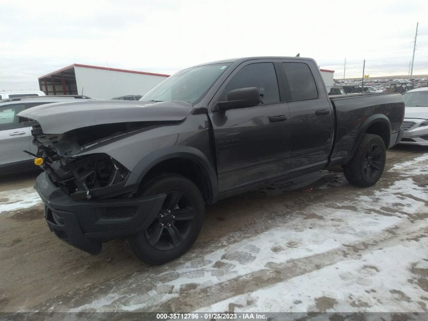 2021 RAM 1500 CLASSIC WARLOCK VIN: 1C6RR7GG1MS523733