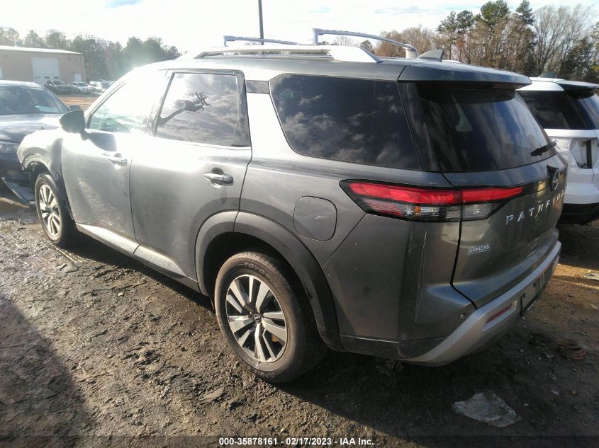 2022 NISSAN PATHFINDER SL VIN: 5N1DR3CC0NC247244