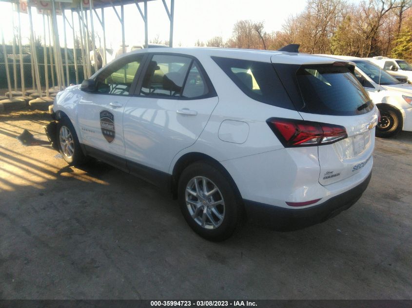2022 CHEVROLET EQUINOX LS VIN: 3GNAX5EV7NS113002