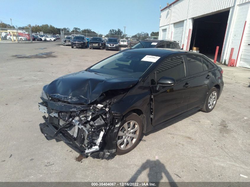 2022 TOYOTA COROLLA LE VIN: JTDEPMAE6NJ213006