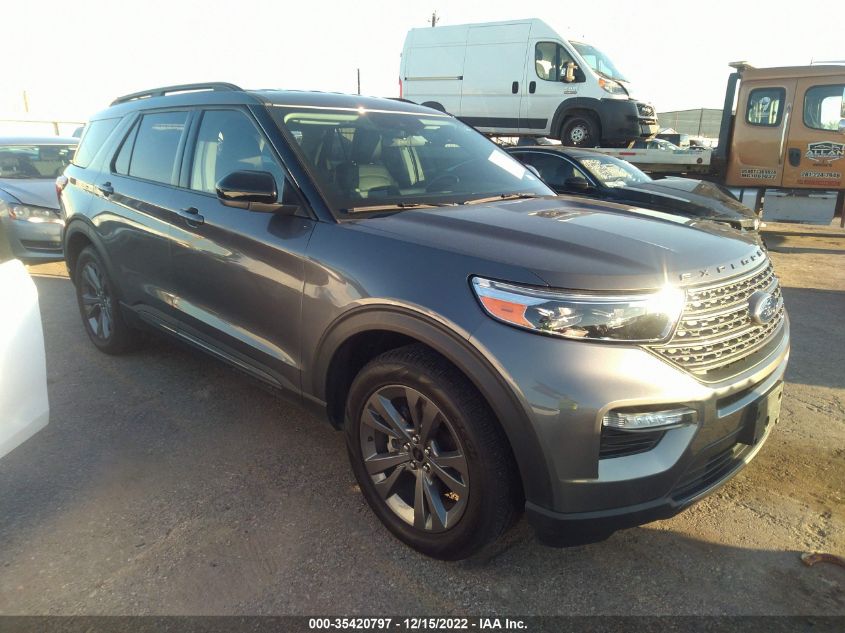 2022 FORD EXPLORER XLT VIN: 1FMSK7DH4NGA33766