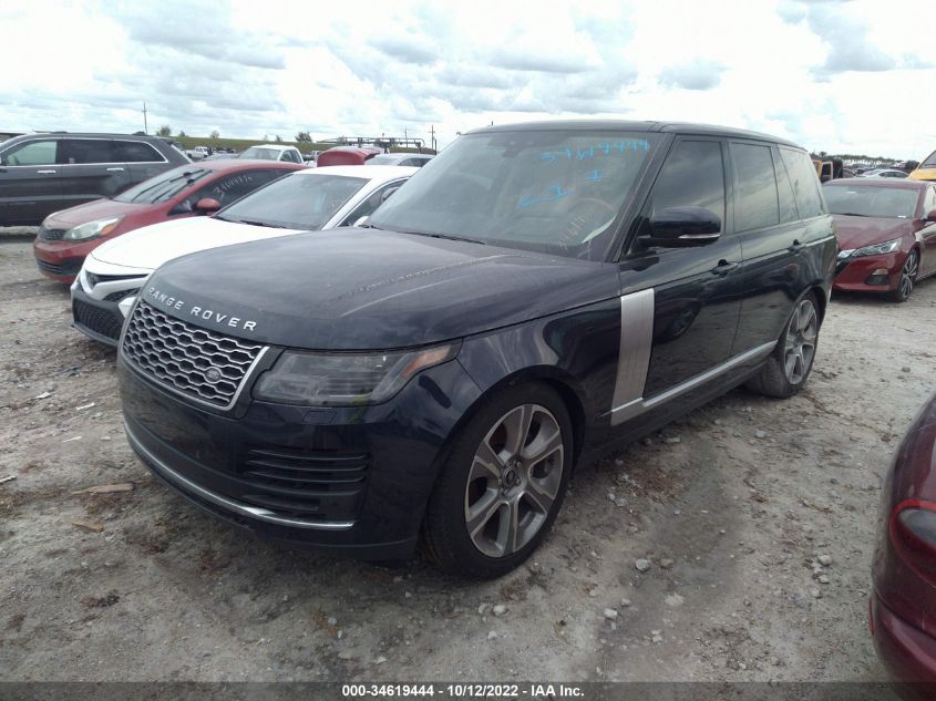 2021 LAND ROVER RANGE ROVER WESTMINSTER VIN: SALGS2RU8MA446903