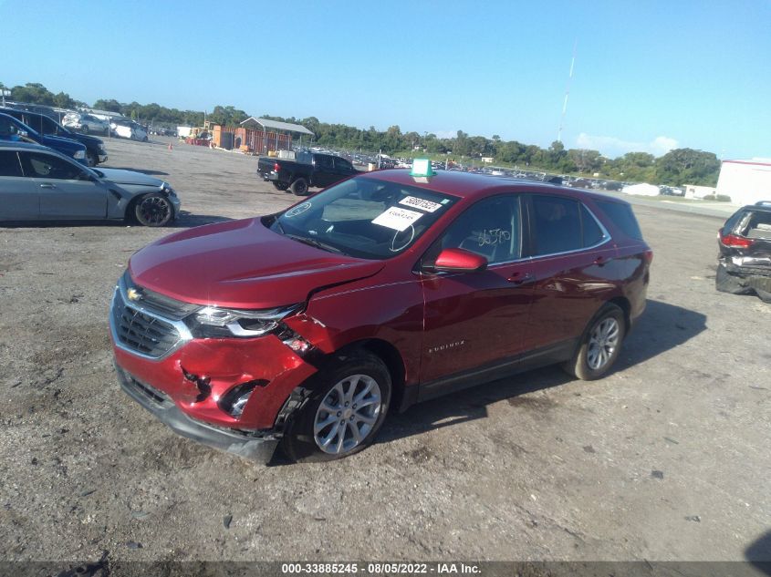 2021 CHEVROLET EQUINOX LT VIN: 3GNAXKEV8ML339380