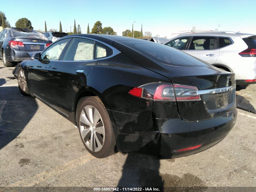 2021 TESLA MODEL S LONG RANGE VIN: 5YJSA1E29MF419185