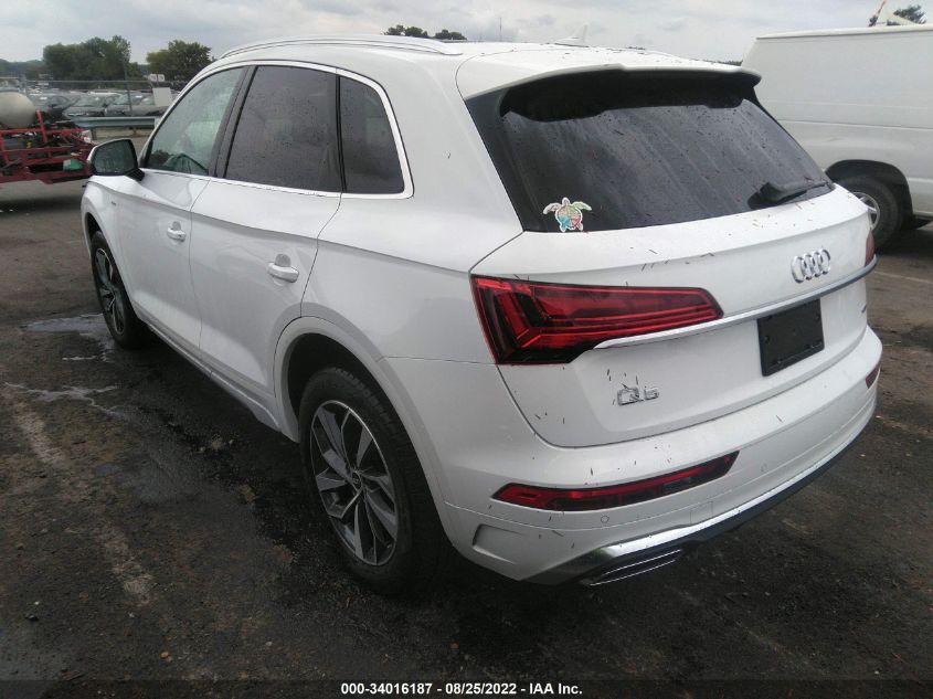 2022 AUDI Q5 S LINE PREMIUM PLUS VIN: WA1EAAFY6N2018269