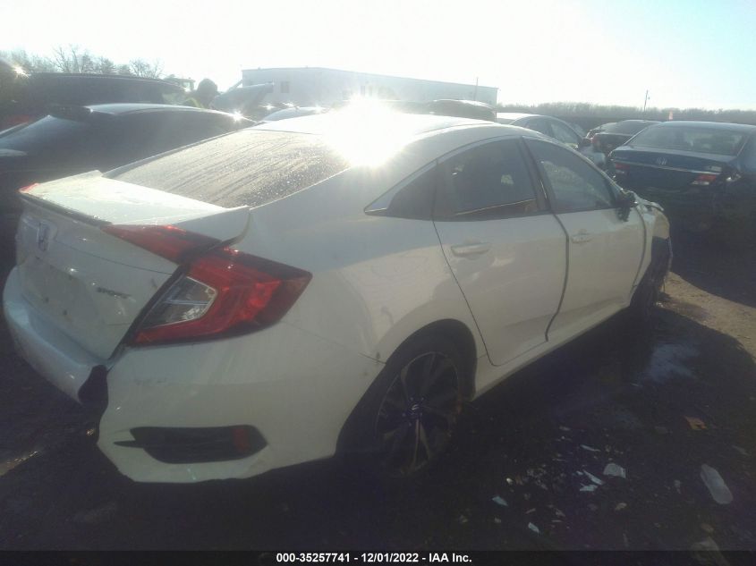 2021 HONDA CIVIC SEDAN SPORT VIN: 2HGFC2F89MH542016
