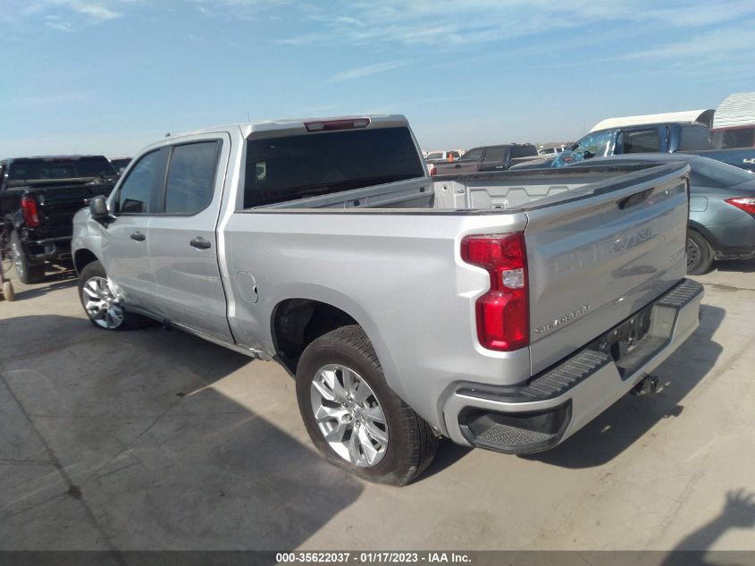 2022 CHEVROLET SILVERADO 1500 LTD CUSTOM VIN: 1GCPWBEK4NZ131731