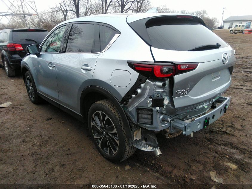 2022 MAZDA CX-5 2.5 S PREMIUM PLUS VIN: JM3KFBEM9N0551265