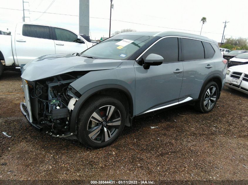 2022 NISSAN ROGUE PLATINUM VIN: JN8BT3DC0NW119083