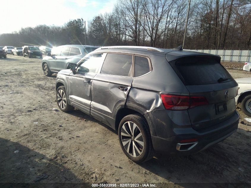 2022 VOLKSWAGEN TAOS SE VIN: 3VVRX7B27NM018267