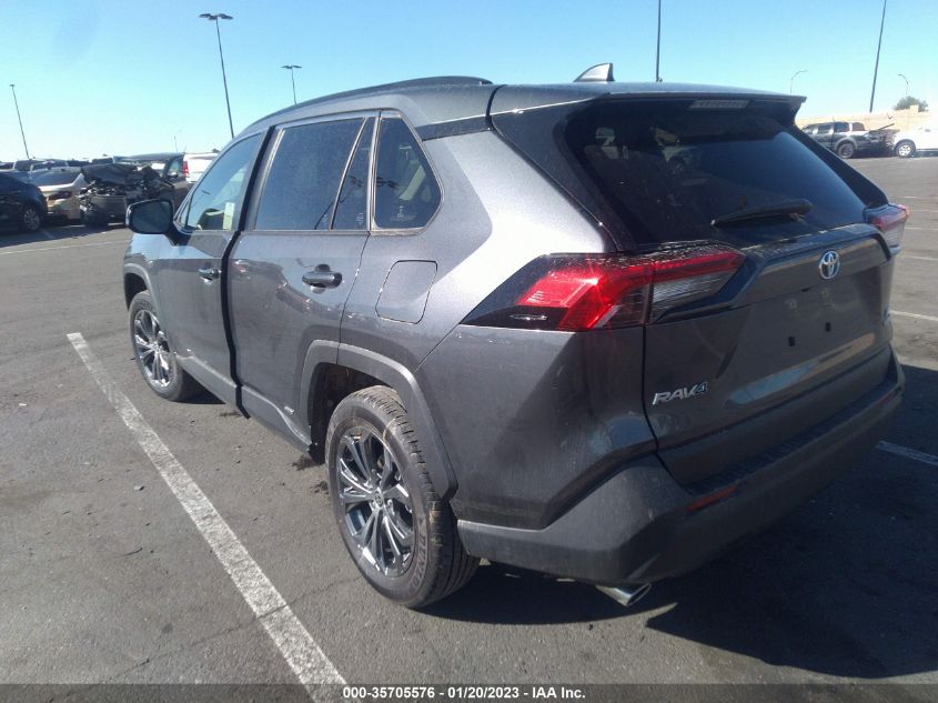 2022 TOYOTA RAV4 HYBRID XLE PREMIUM VIN: JTMB6RFVXND070913