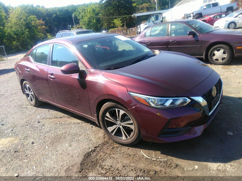 2020 NISSAN SENTRA SV VIN: 3N1AB8CVXLY210235