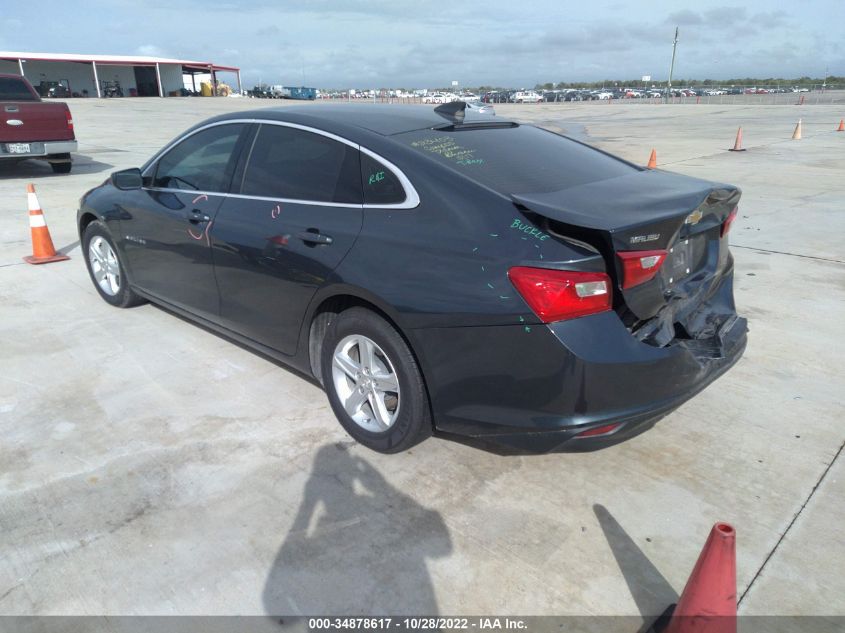 2021 CHEVROLET MALIBU LS VIN: 1G1ZB5STXMF050129