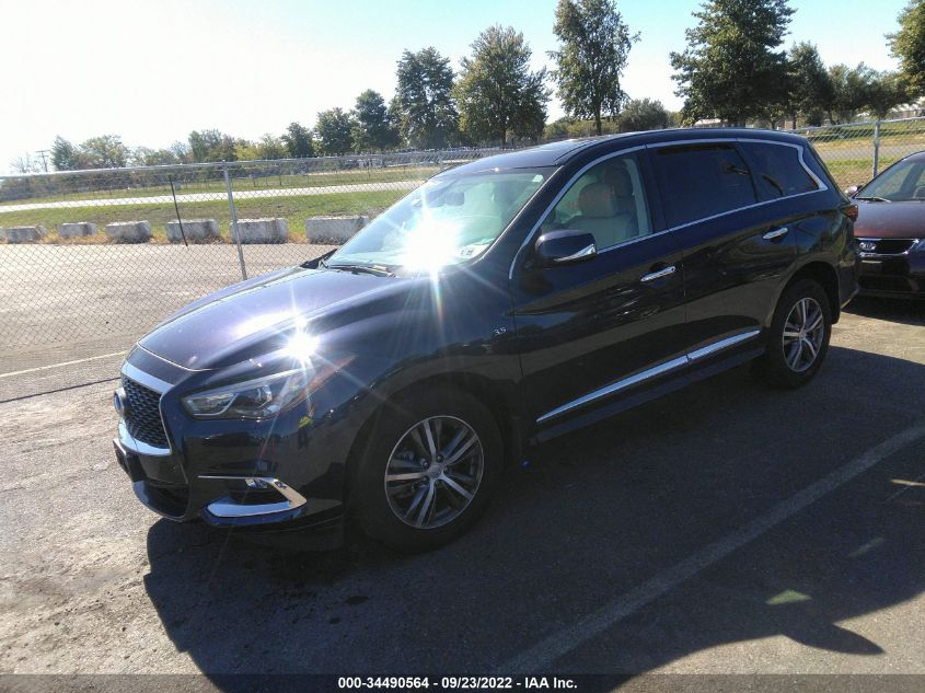 2020 INFINITI QX60 PURE VIN: 5N1DL0MM2LC528479