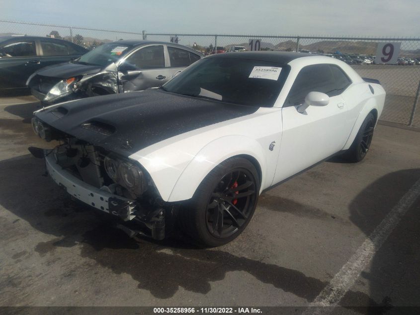 2021 DODGE CHALLENGER SRT HELLCAT WIDEBODY VIN: 2C3CDZC96MH667953