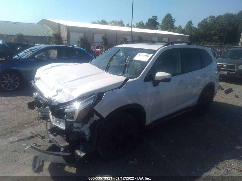 2020 SUBARU FORESTER SPORT VIN: JF2SKARC0LH425747