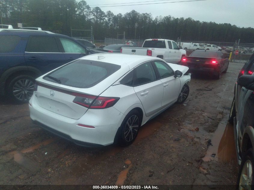 2022 HONDA CIVIC HATCHBACK LX VIN: 19XFL2H58NE017351