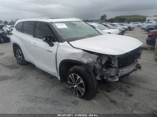2020 TOYOTA HIGHLANDER HYBRID XLE VIN: 5TDGBRCH9LS505549