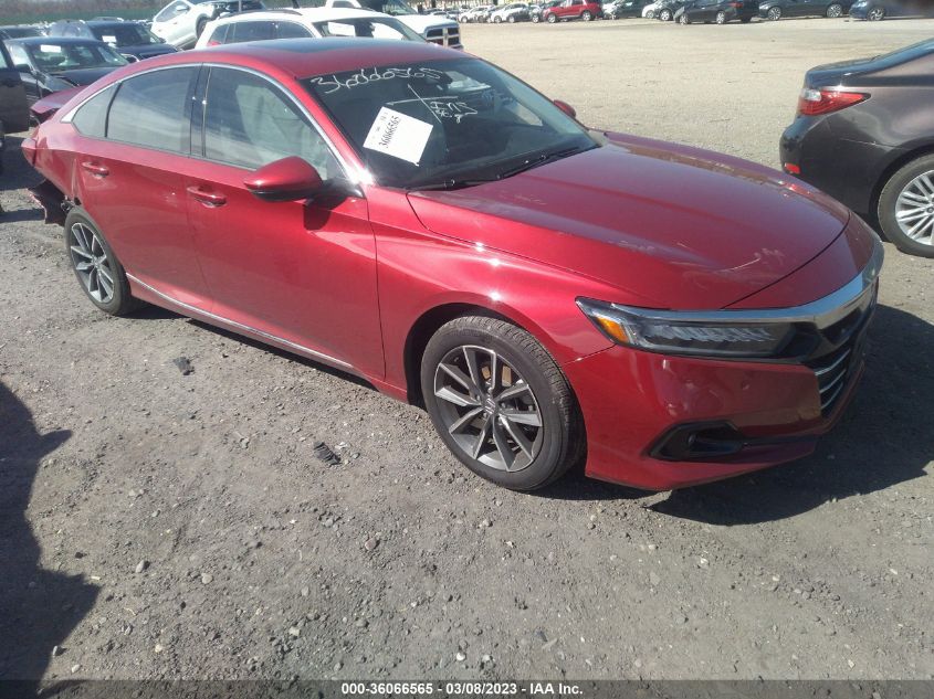 2022 HONDA ACCORD SEDAN EX-L VIN: 1HGCV1F58NA024637