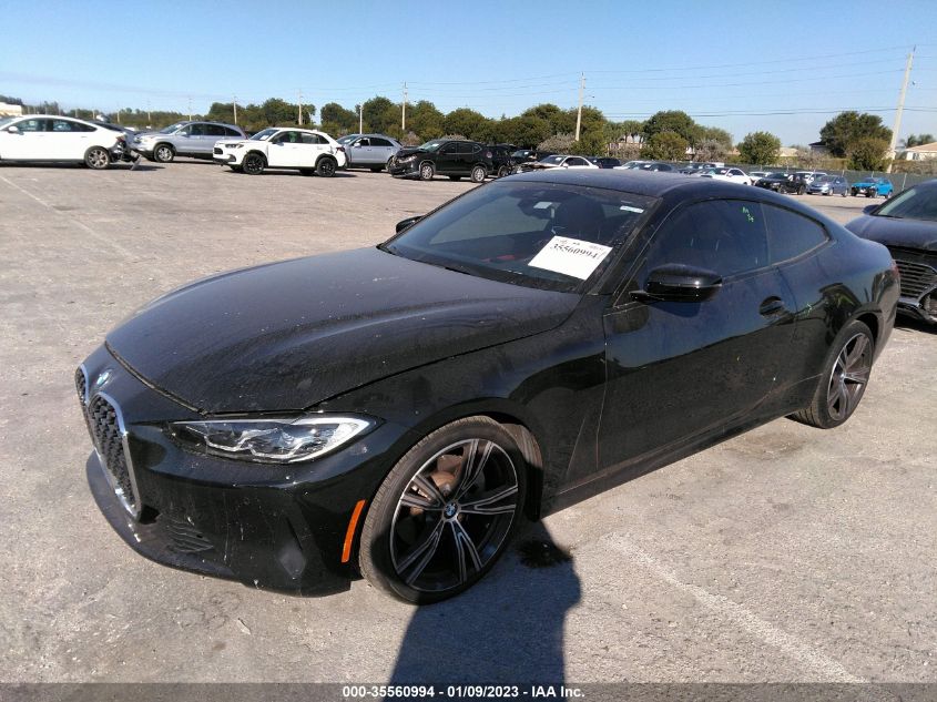 2021 BMW 4 SERIES 430I VIN: WBA53AP05MCF83131
