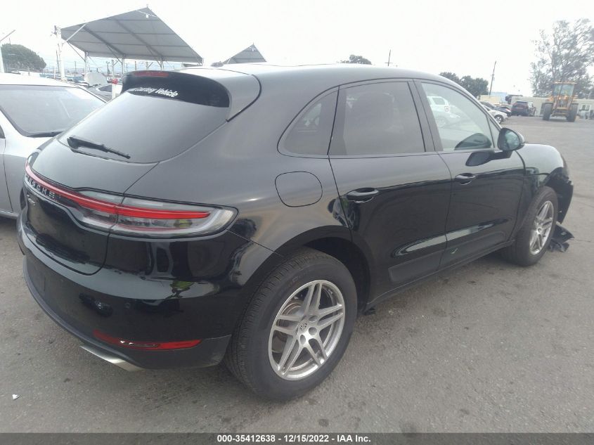 2021 PORSCHE MACAN VIN: WP1AA2A56MLB15003