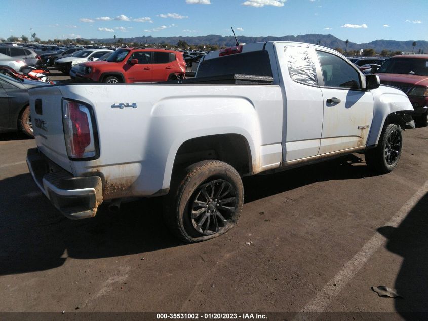 2021 GMC CANYON 4WD ELEVATION STANDARD VIN: 1GTH6BEN9M1197509