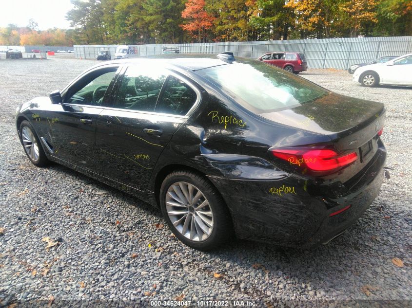 2021 BMW 5 SERIES 540I XDRIVE VIN: WBA73BJ01MCF54894