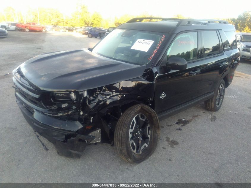 2022 FORD BRONCO SPORT OUTER BANKS VIN: 3FMCR9C64NRD81913