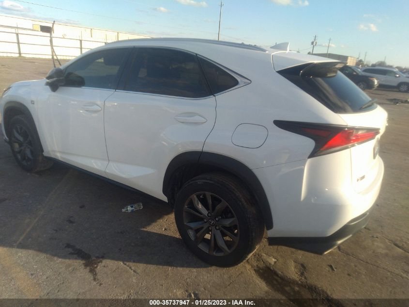 2021 LEXUS NX VIN: JTJSARBZ7M5029037