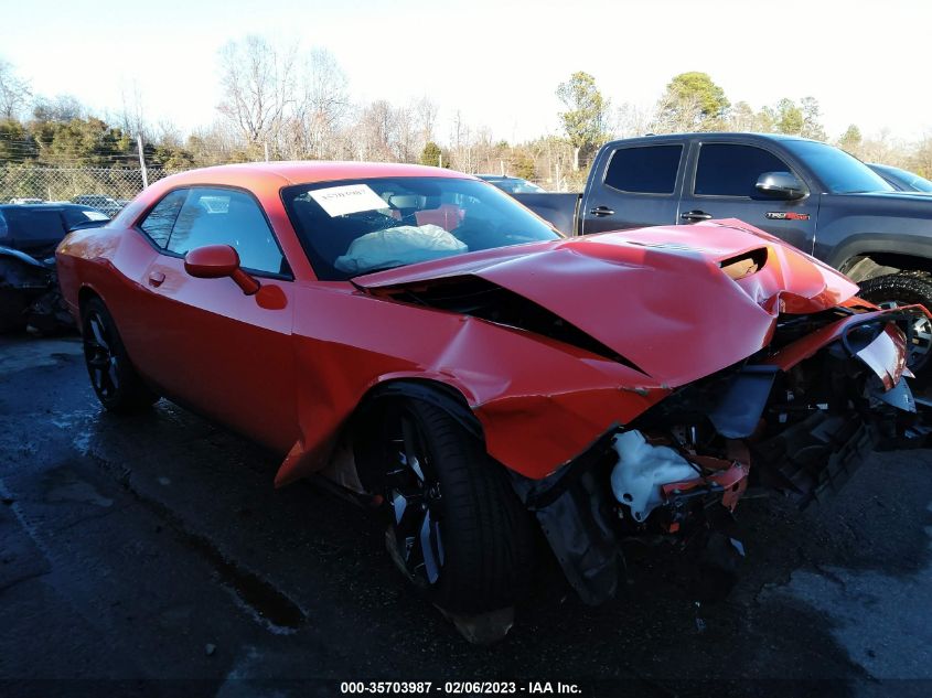 2022 DODGE CHALLENGER GT VIN: 2C3CDZJG0NH108689