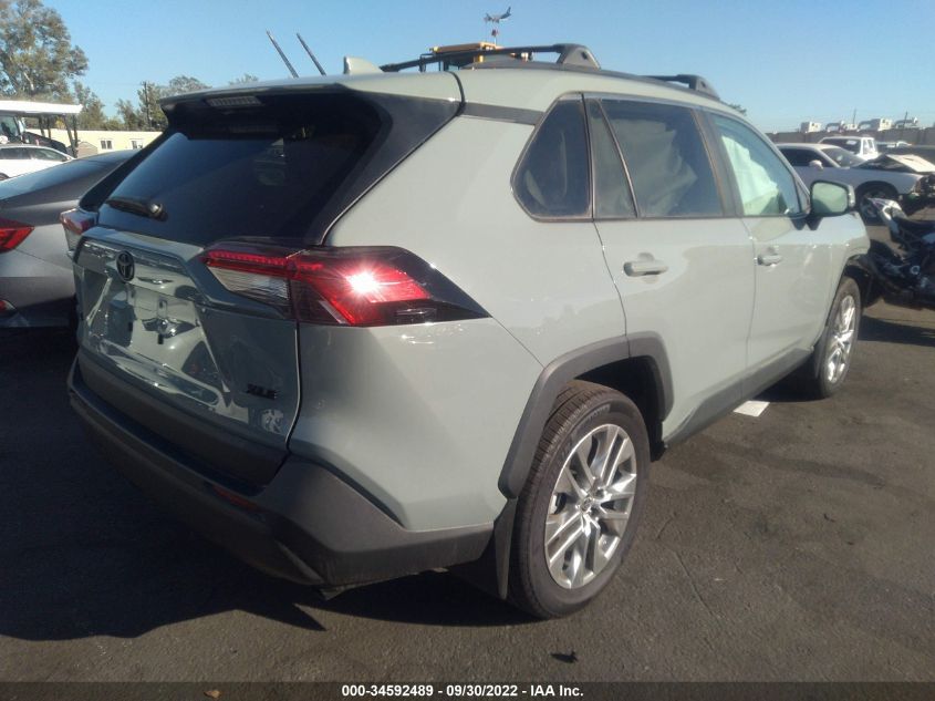 2022 TOYOTA RAV4 XLE PREMIUM VIN: 2T3C1RFV9NW198372