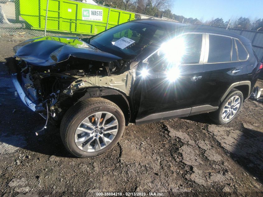 2022 TOYOTA RAV4 LIMITED VIN: 2T3Y1RFV4NC197105