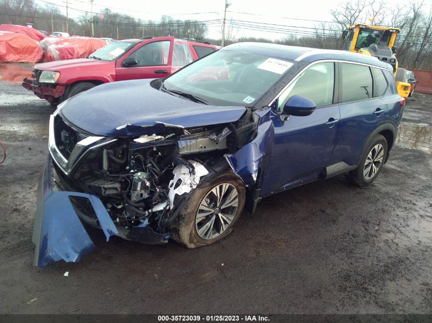2022 NISSAN ROGUE SV VIN: 5N1BT3BB6NC672792