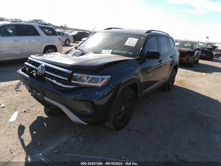 2022 VOLKSWAGEN ATLAS 2.0T SE W/TECHNOLOGY VIN: 1V2WP2CA0NC509757