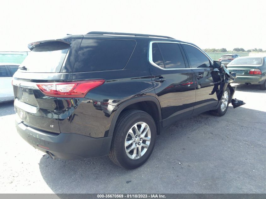 2021 CHEVROLET TRAVERSE LT CLOTH VIN: 1GNERGKW0MJ236726