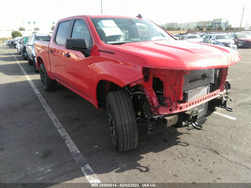 2022 CHEVROLET SILVERADO 1500 LTD CUSTOM VIN: 3GCPYBEK3NG198895